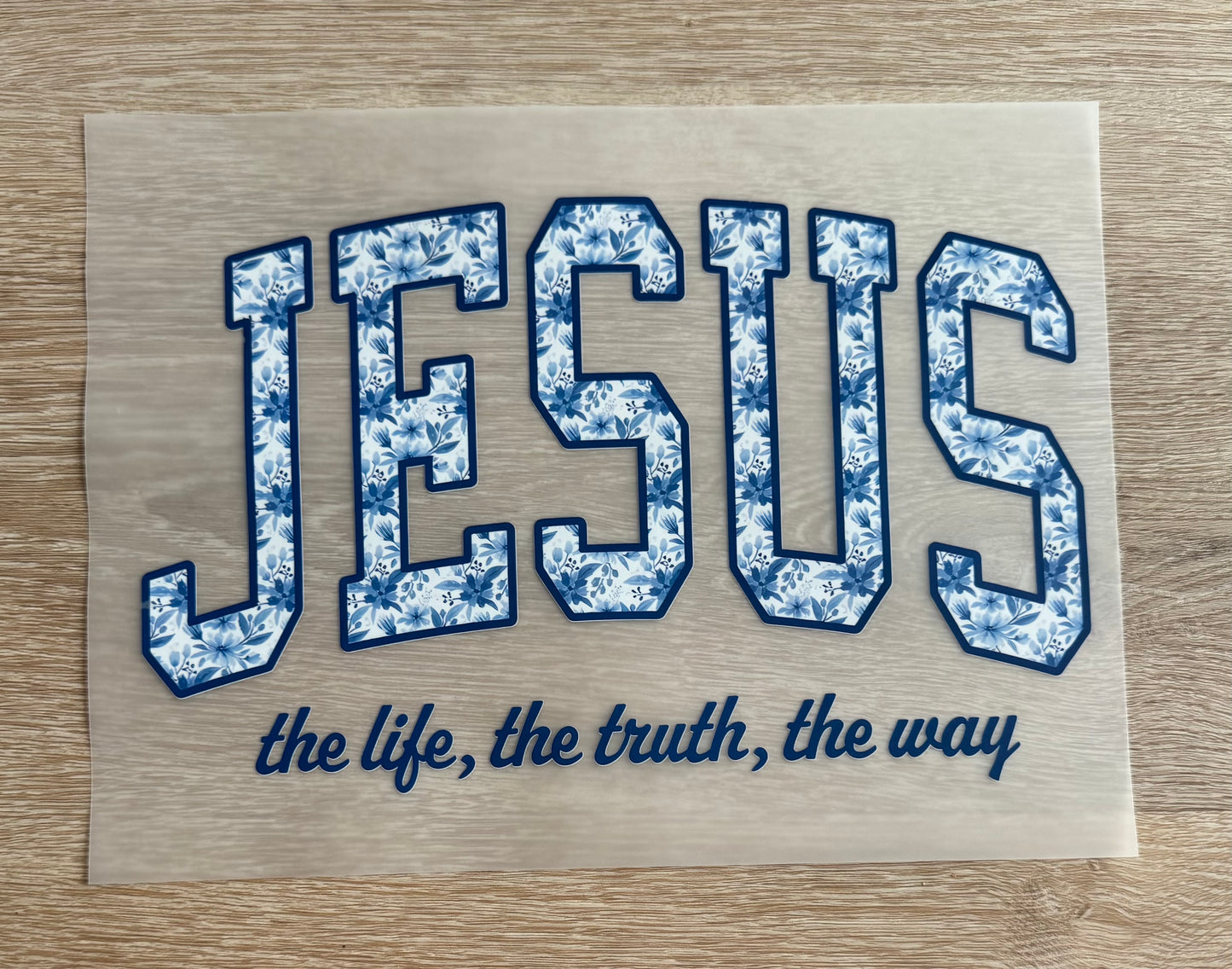 Blue Jesus Transfer