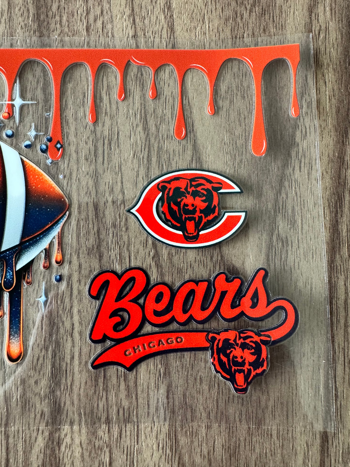 Icing Chicago Football Cup Wrap