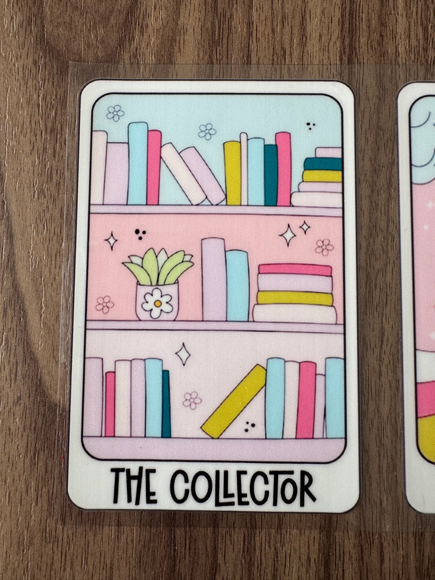 Book Tarot Card Decal Sheet