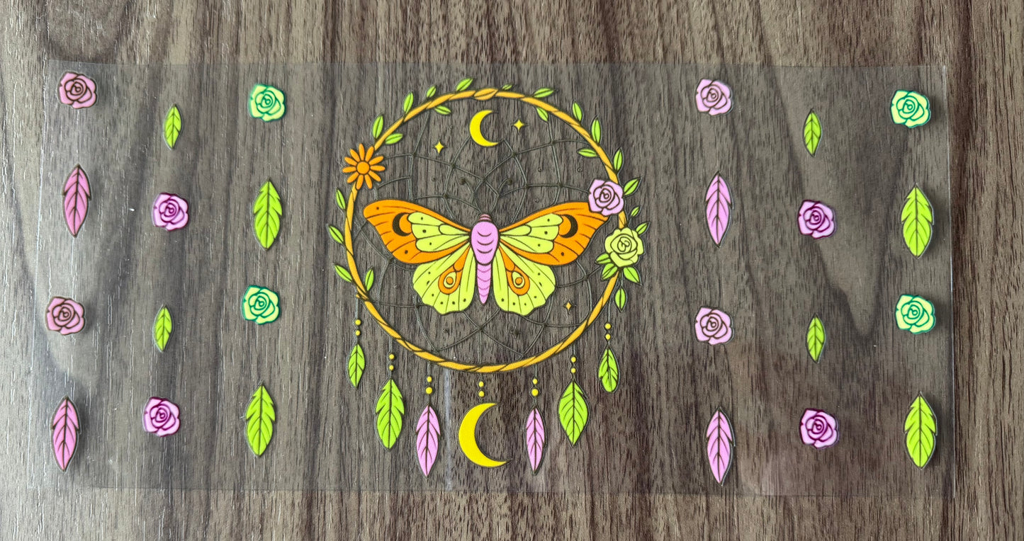 Retro-Colored Dreamcatcher Cup Wrap
