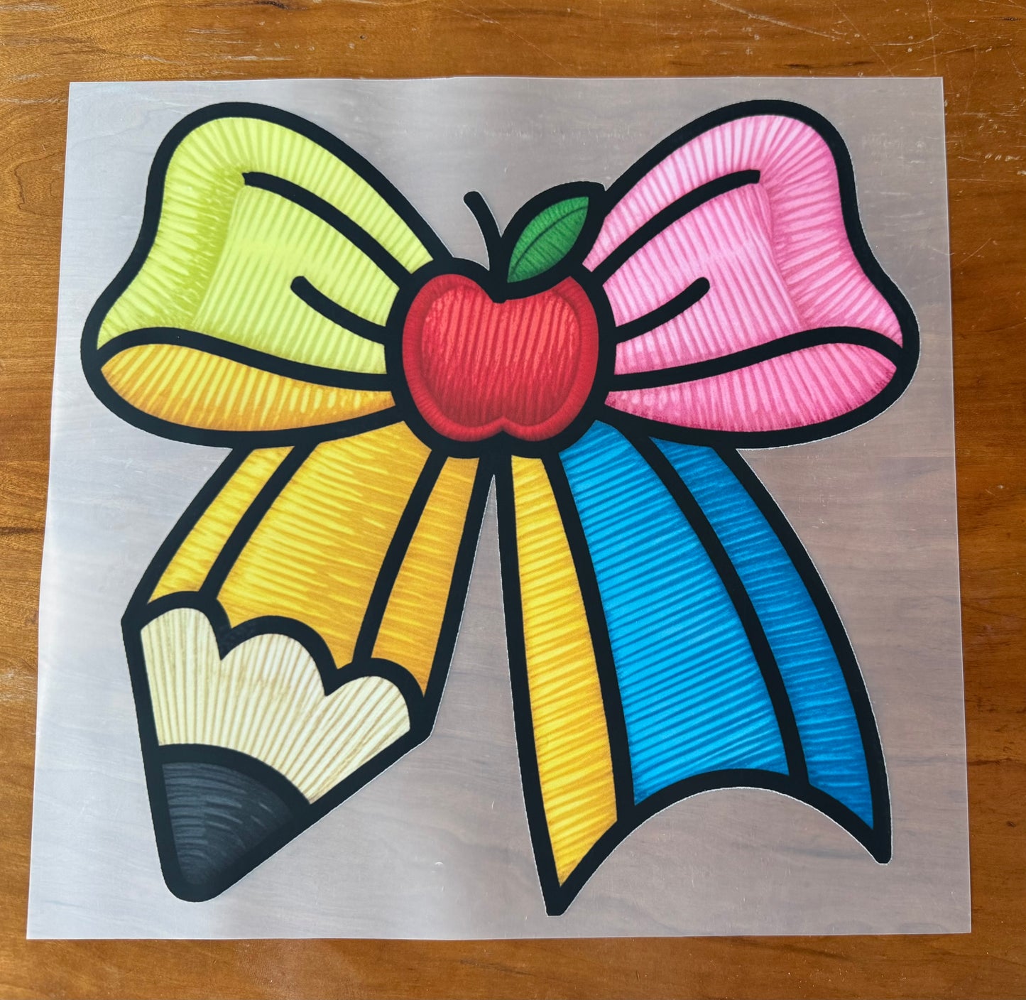 Teacher Bow Transfer