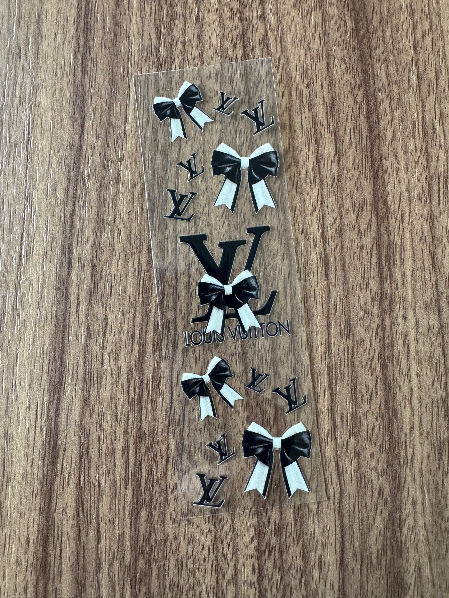 Black Loo Boujee Bows Pen Wrap