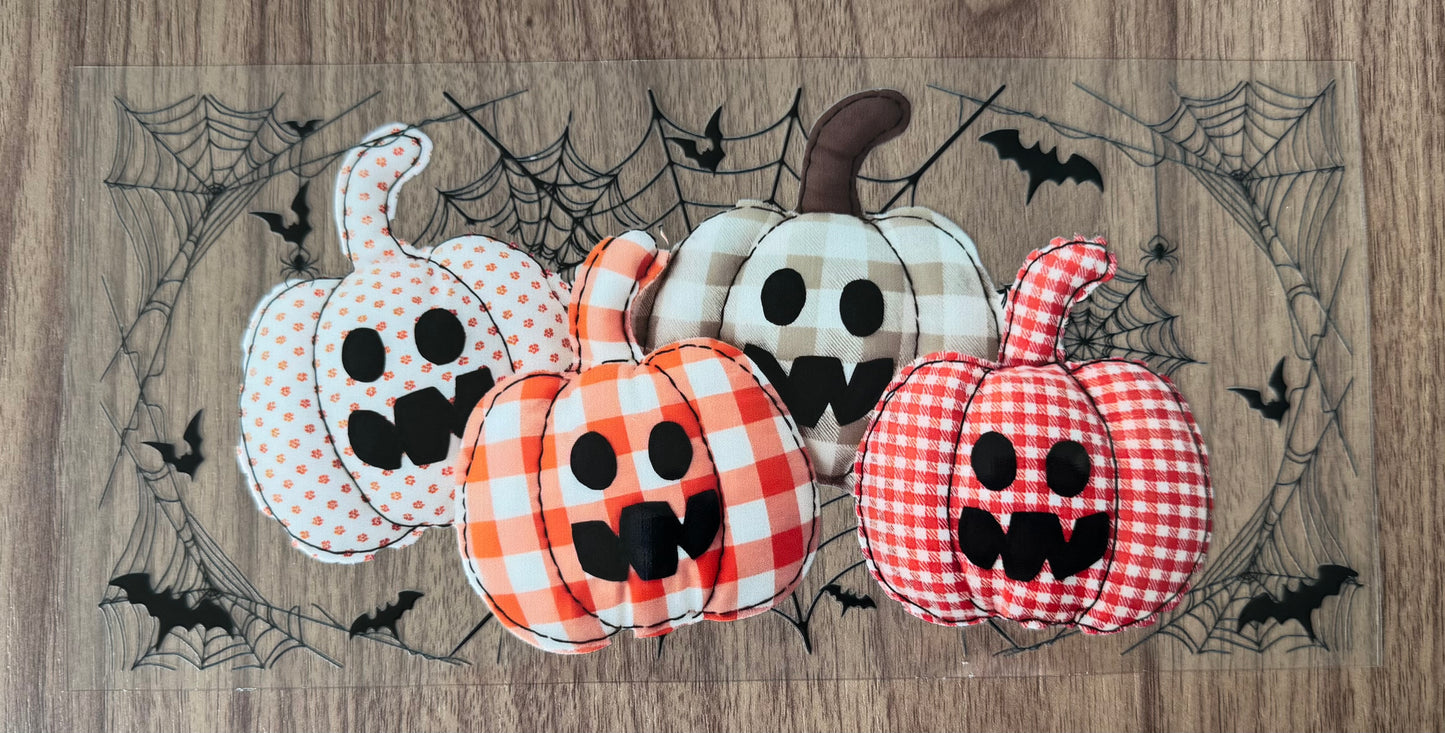 Cute Fabric Pumpkins Cup Wrap