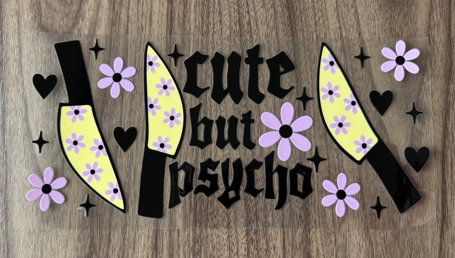 Cute But Psycho Cup Wrap