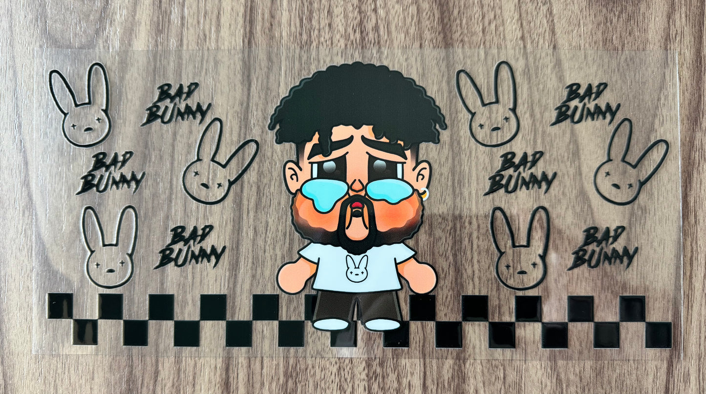 Crying Bunny Singer Cup Wrap