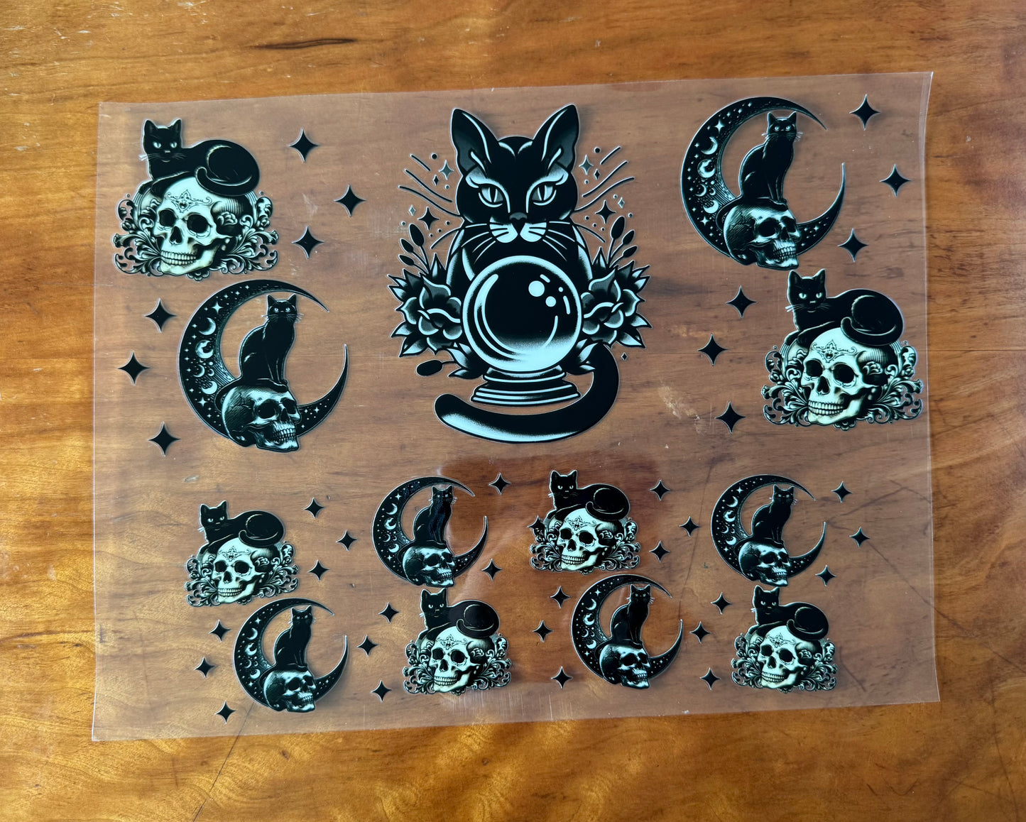 Black Cat Cup Wrap