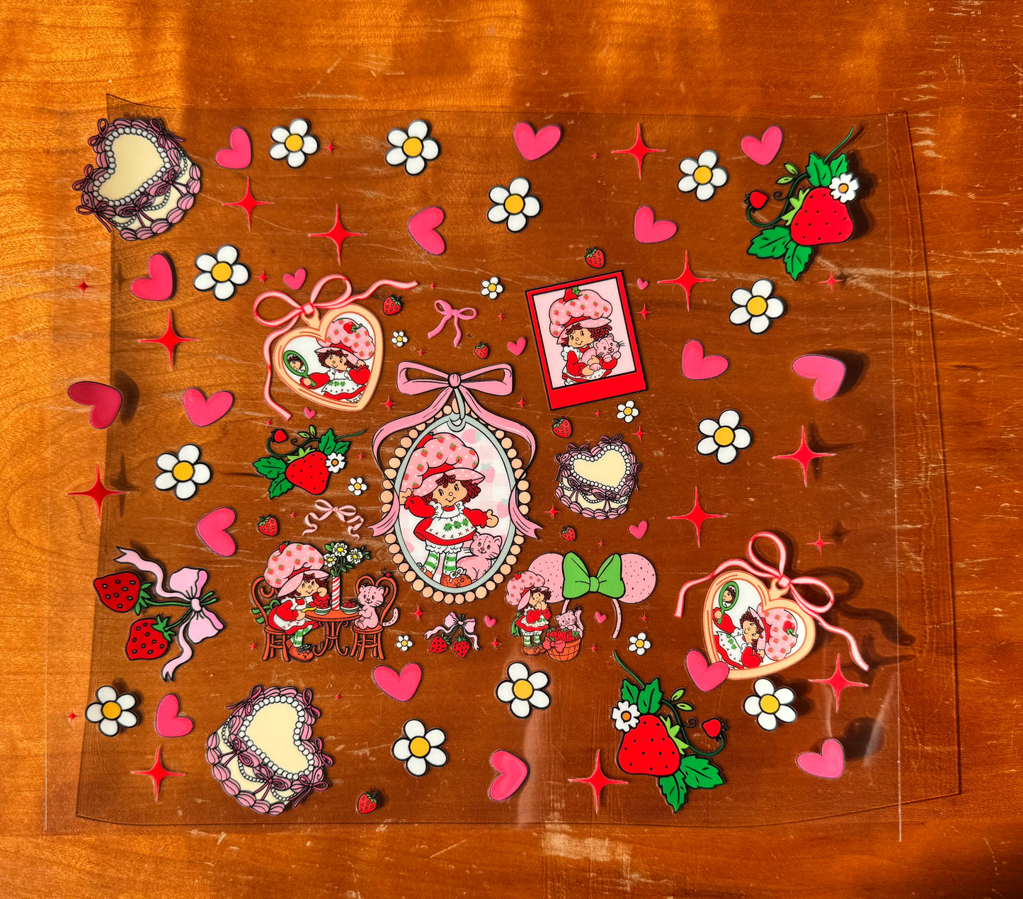 Fancy Berry Girl Cup Wrap