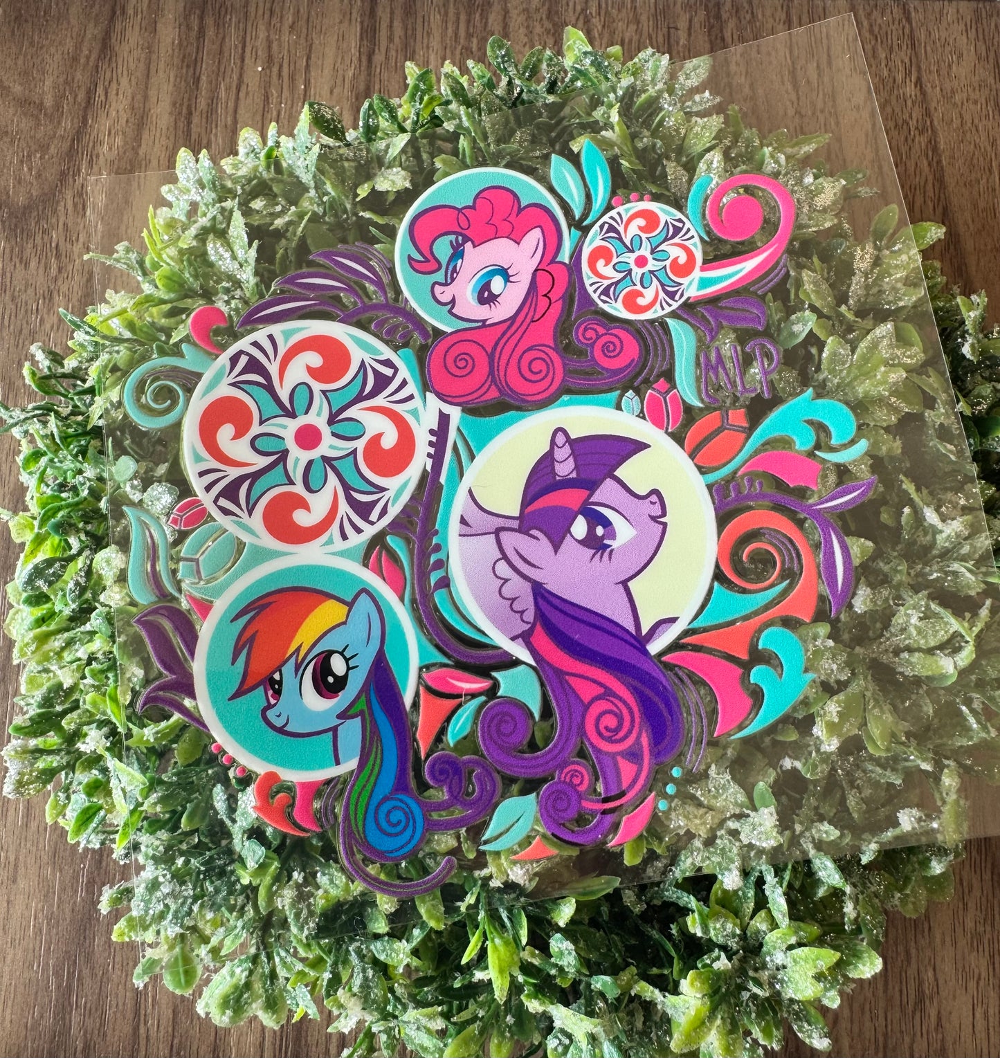 Colorful Ponies Decal