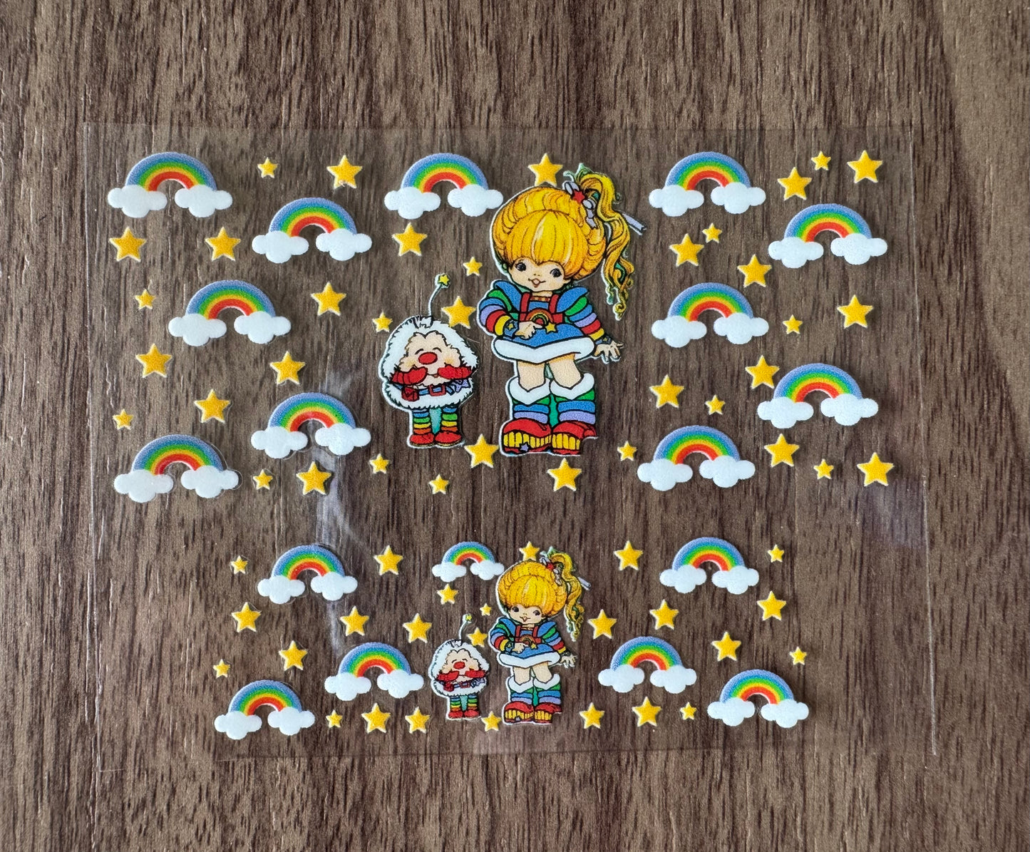 Rainbow Girl Mini Wrap