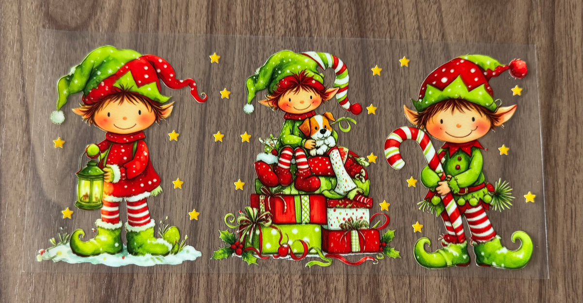 Cute Elves Cup Wrap