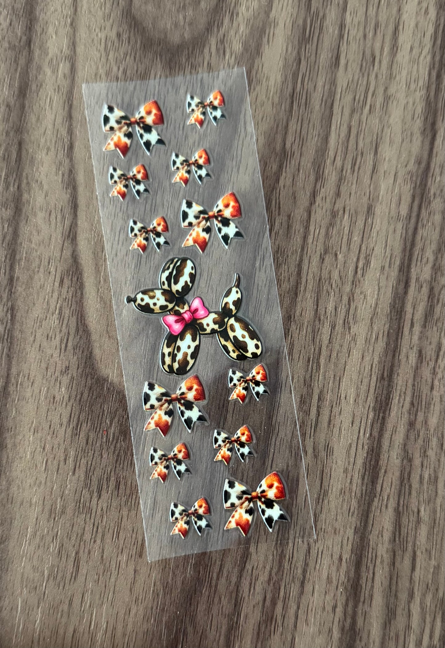 Cow Print Balloon Animal Pen Wrap
