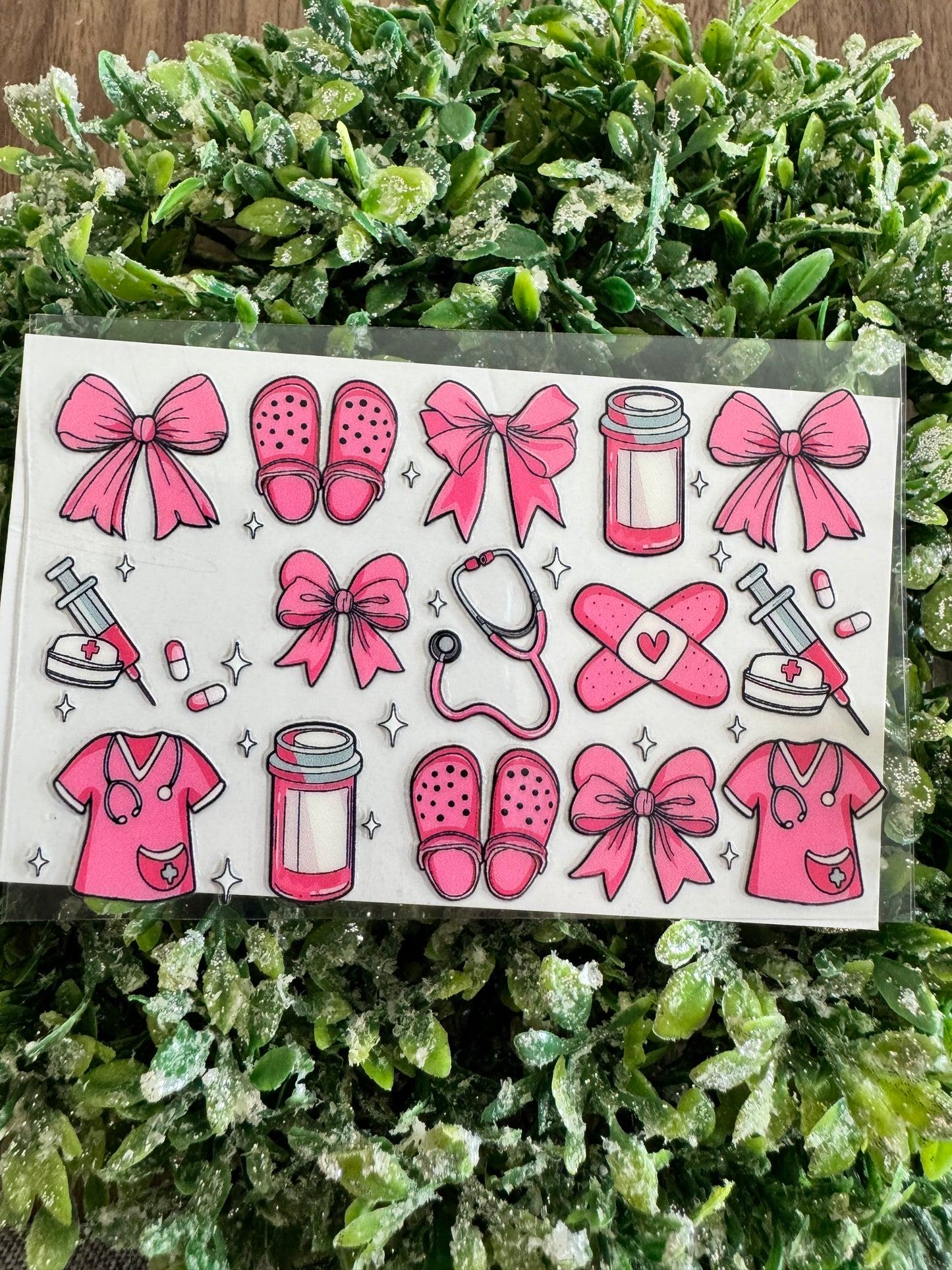Pink Medical Card Wrap