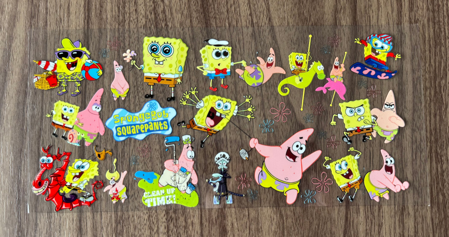 Sponge & Star Cup Wrap