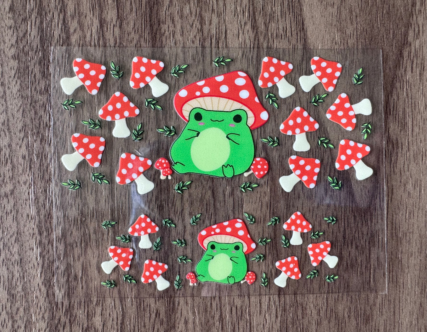 Mushroom Frog Mini Wrap