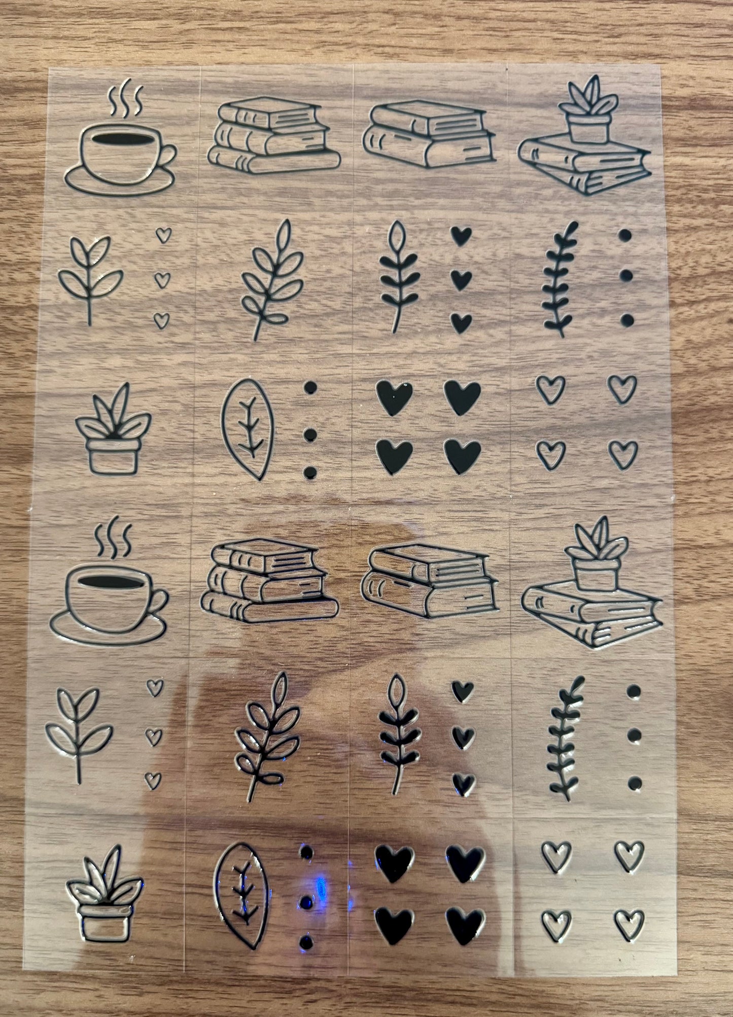Books & Coffee Sheet