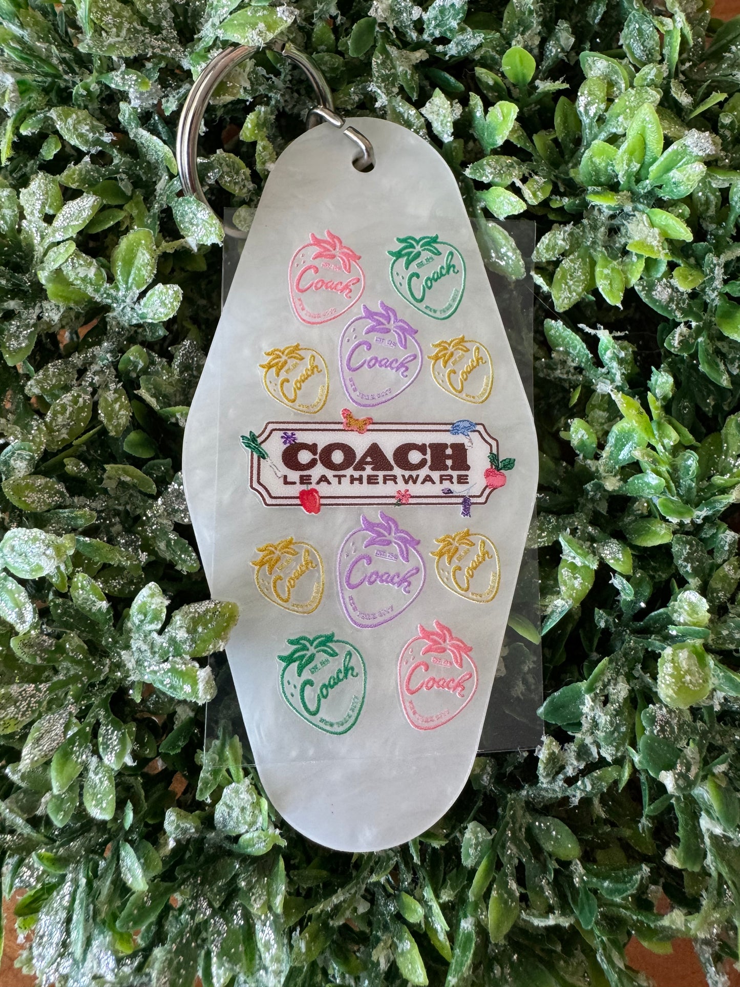 C Boujee Berries Keychain Decal