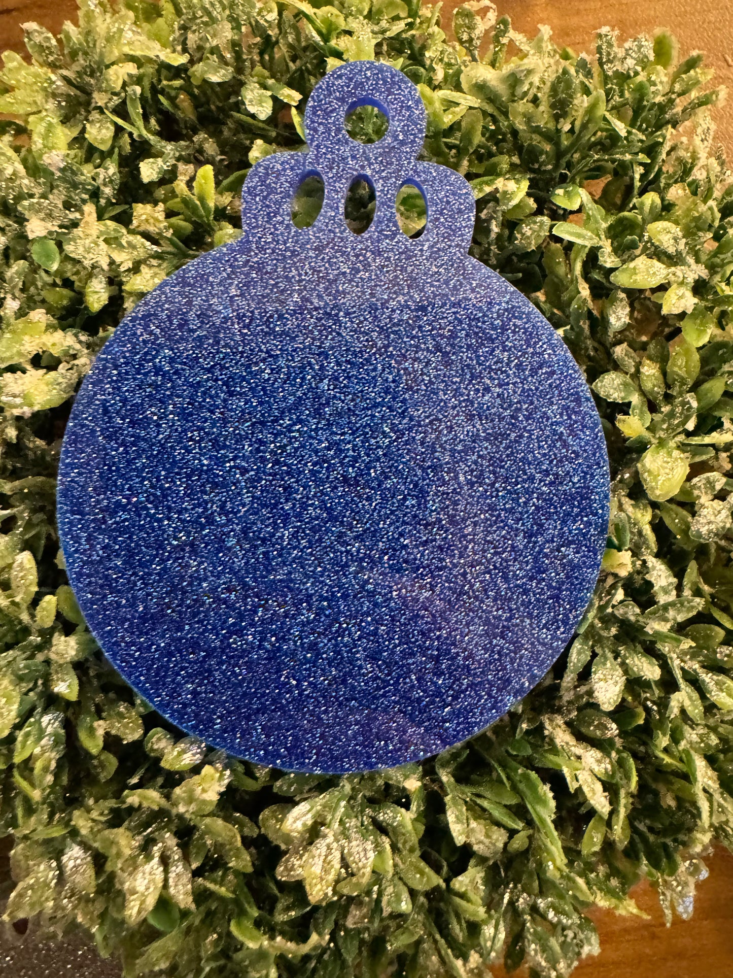 Dark Blue Ornament