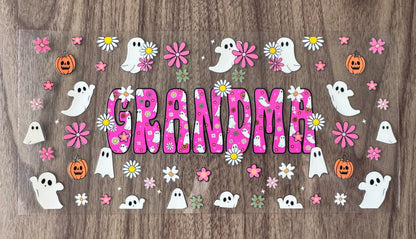 Ghost Grandma Cup Wrap
