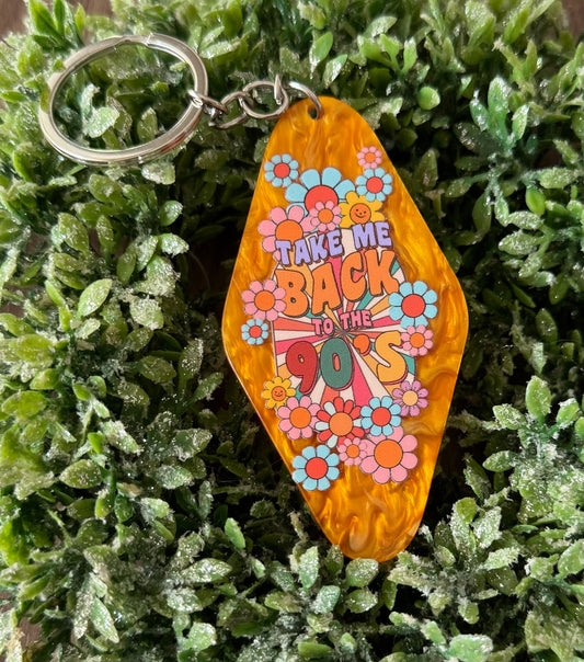 Back to the 90’s Keychain