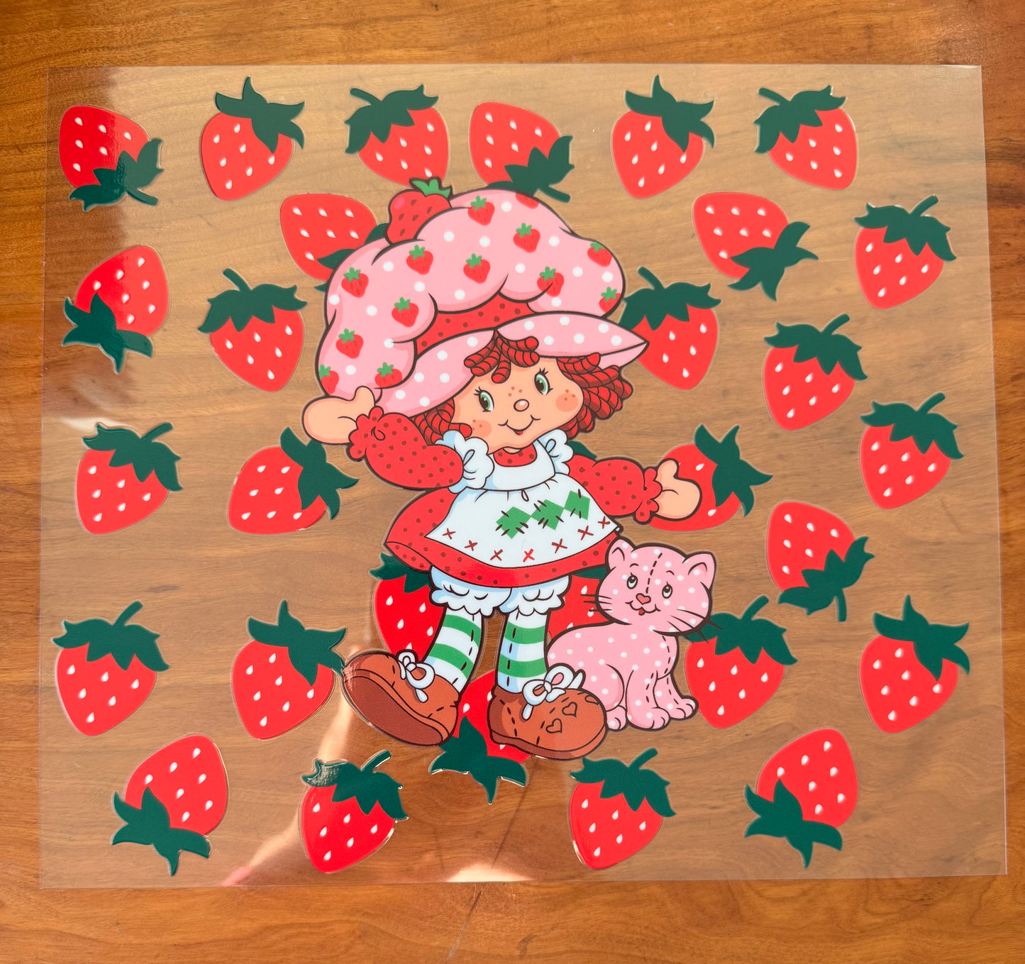 Vintage Berry Girl Cup Wrap