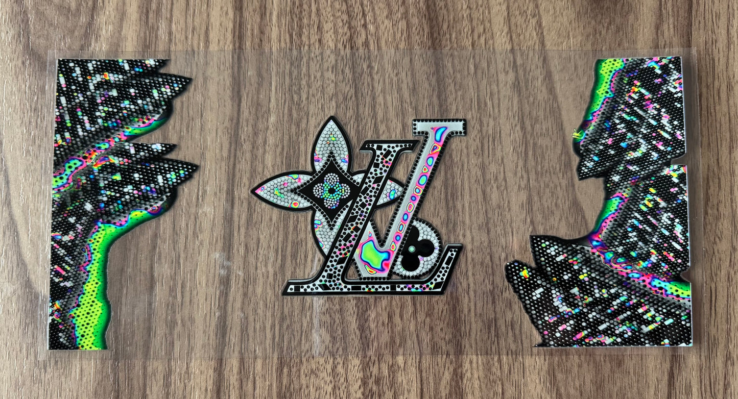 Black Vibey Loo Boujee Cup Wrap