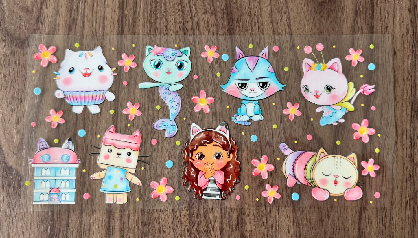 Dollhouse Girl Cup Wrap