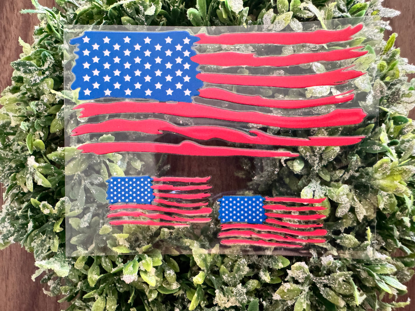 American Flag Mini Wrap