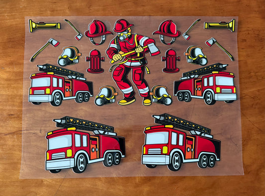 All Thing Firefighter Cup Wrap