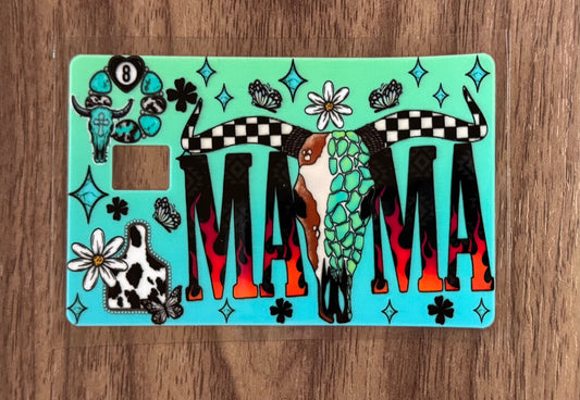 Western Mama Card Wrap