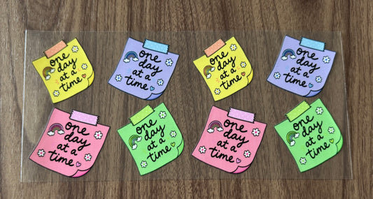 One Day At A Time Cup Wrap
