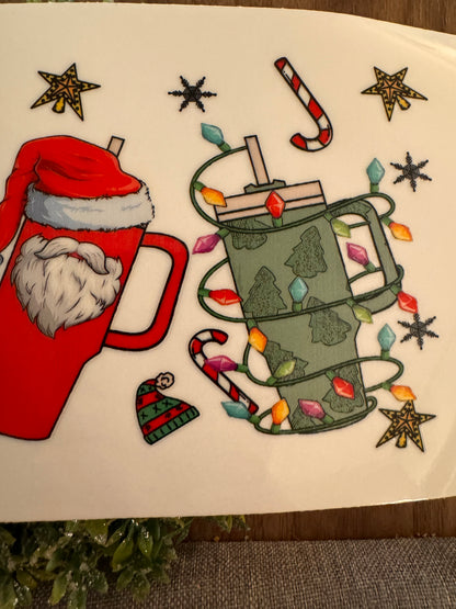 Tumbler Christmas Cup Wrap