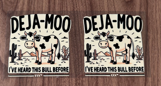 Deja-Moo Decal Sheet