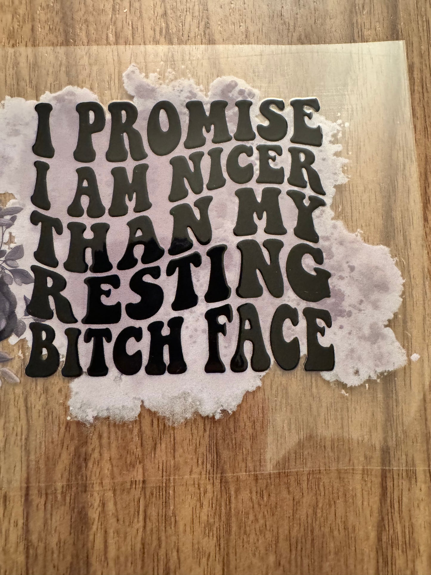 Resting B Face Cup Wrap