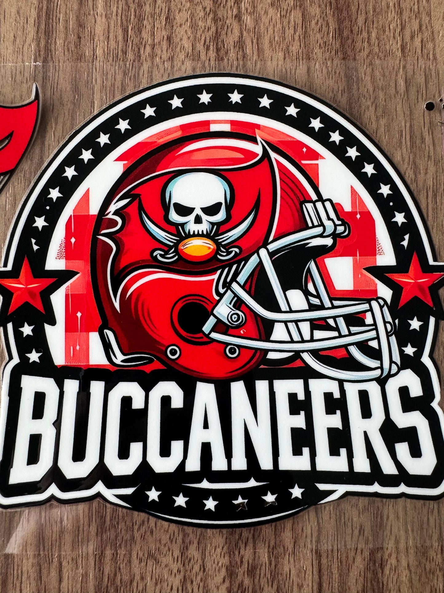 Tampa Bay Football Helmet Cup Wrap