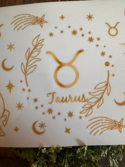 Taurus Zodiac Cup Wrap