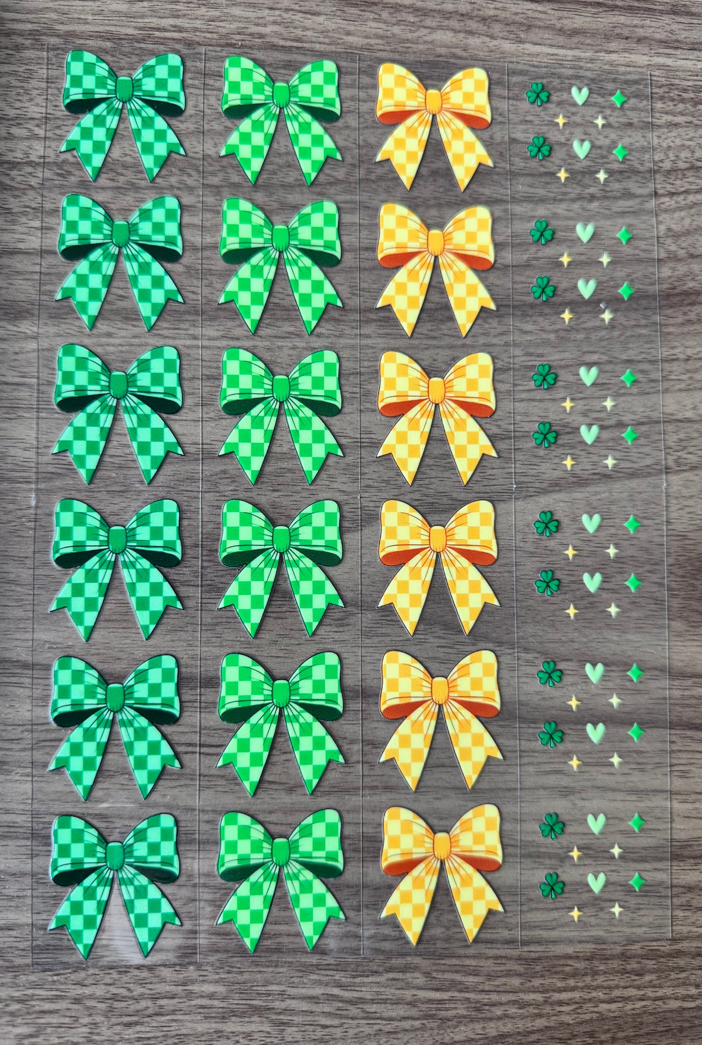 St. Patty’s Bows Sheet