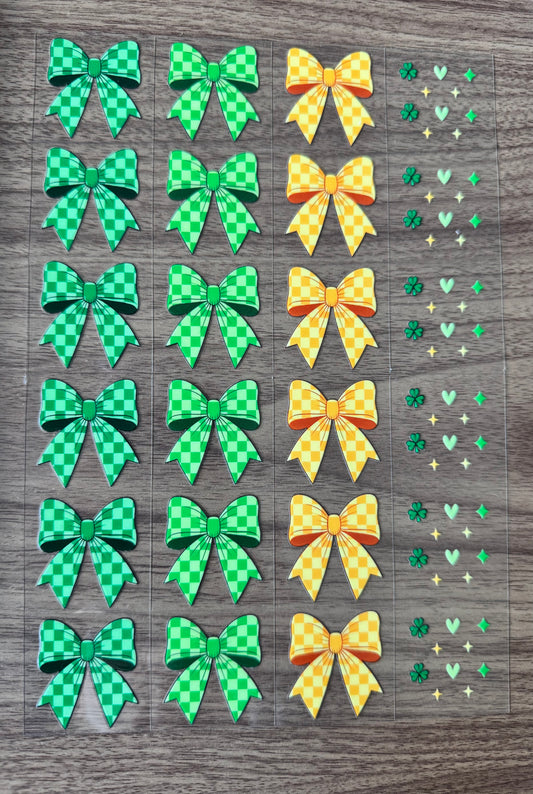 St. Patty’s Bows Sheet