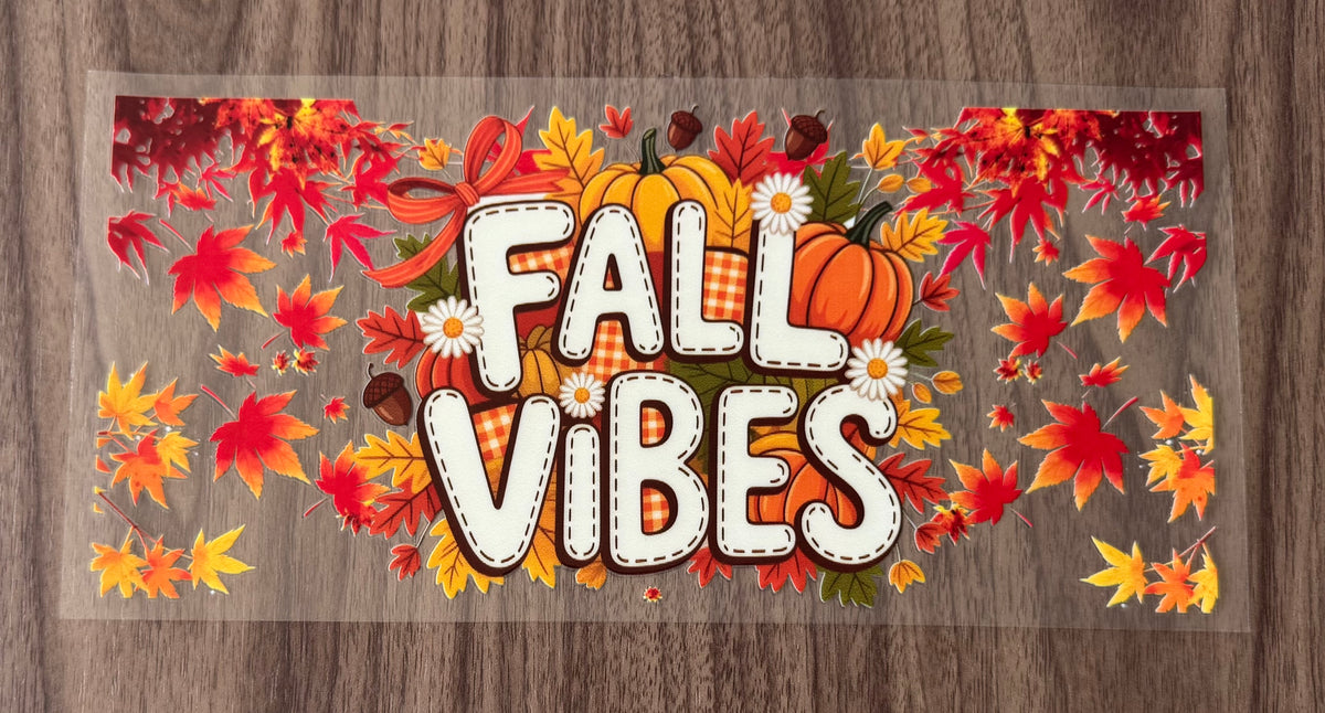 Fall Vibes Cup Wrap
