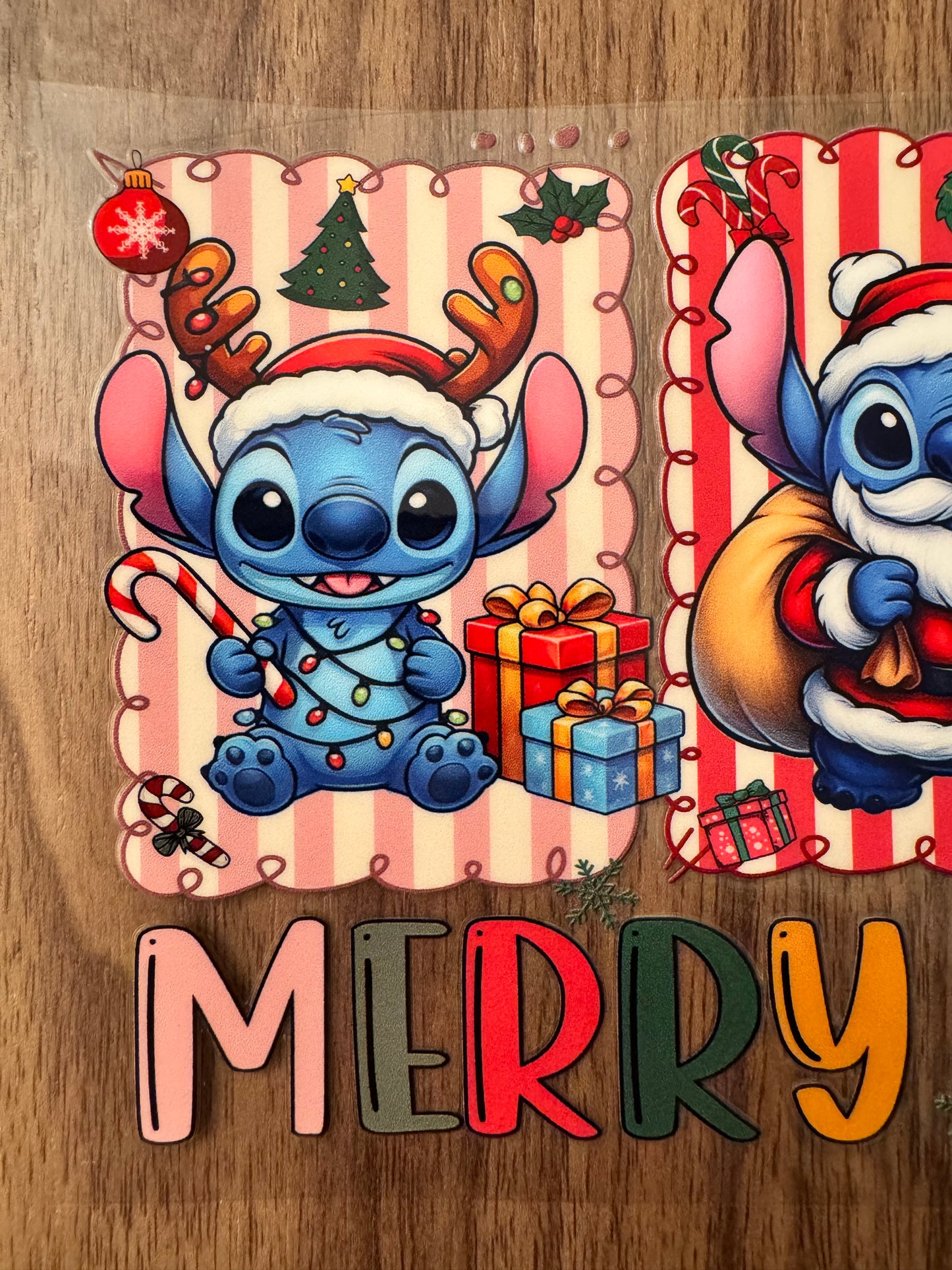 Merry Blue Alien-mas Cup Wrap