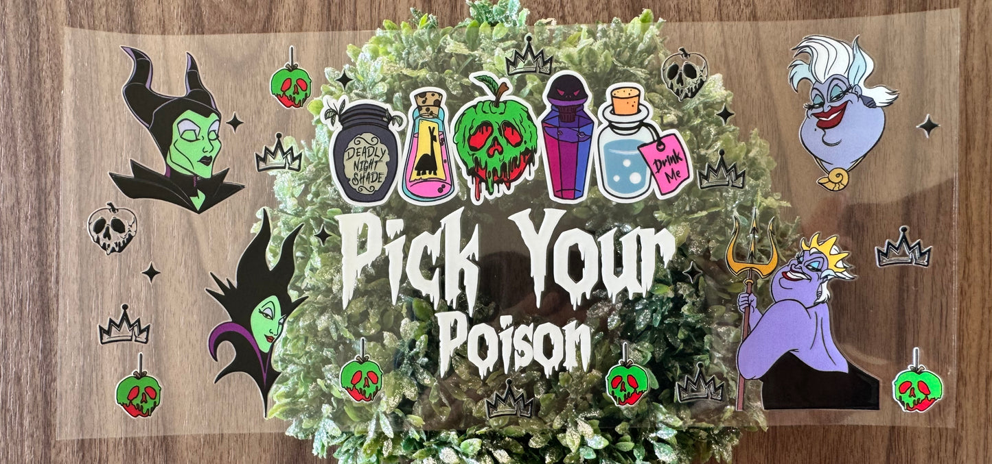 Pick Your Poison Cup Wrap