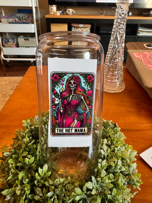 The Hot Mama Tarot Card Decal