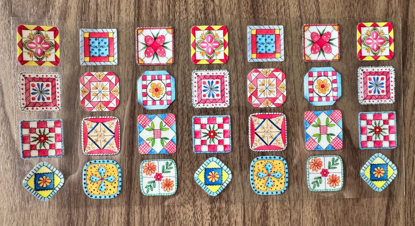 Quilted Patchwork Cup Wrap