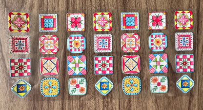 Quilted Patchwork Cup Wrap