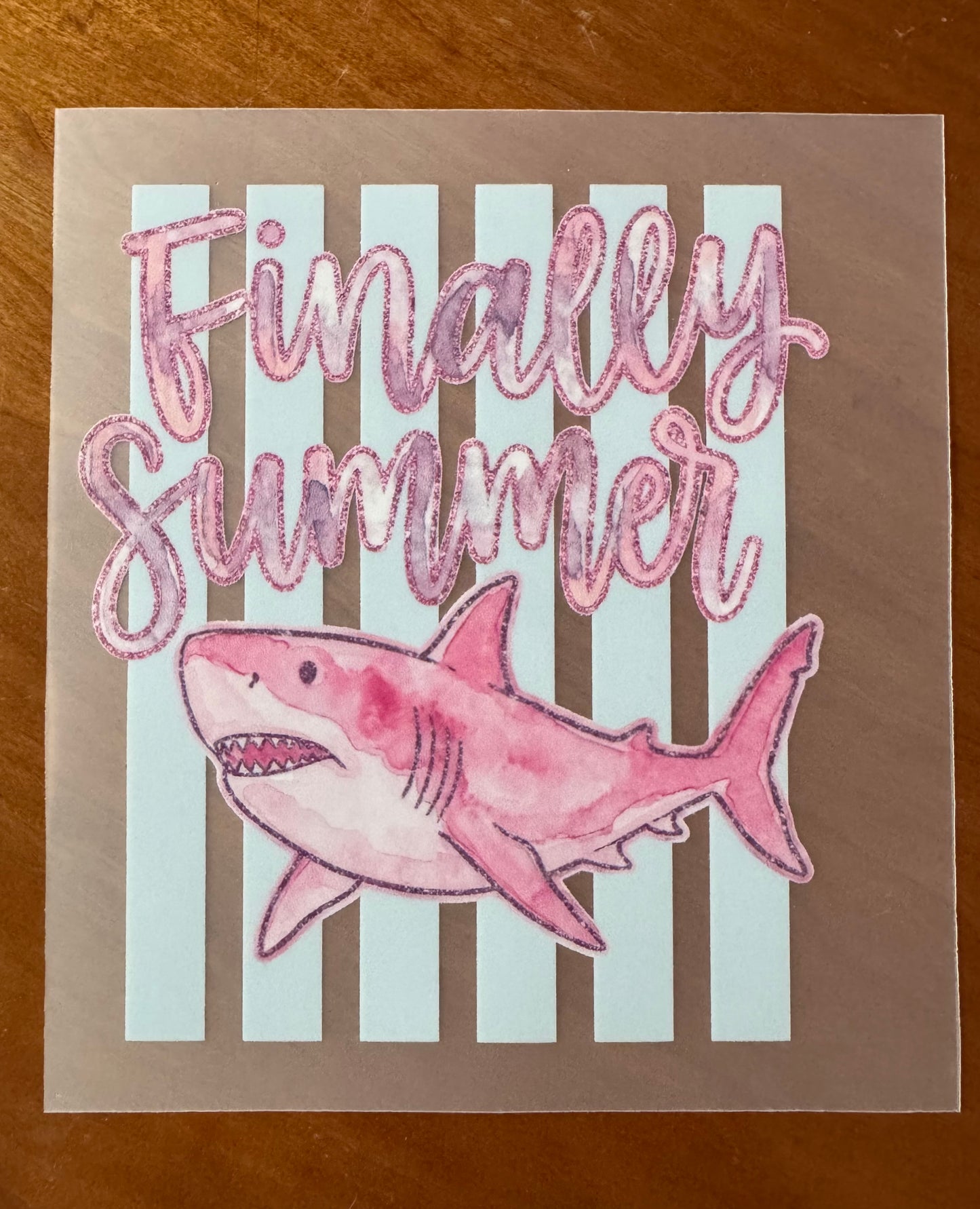 Finally Summer Shark Transfer