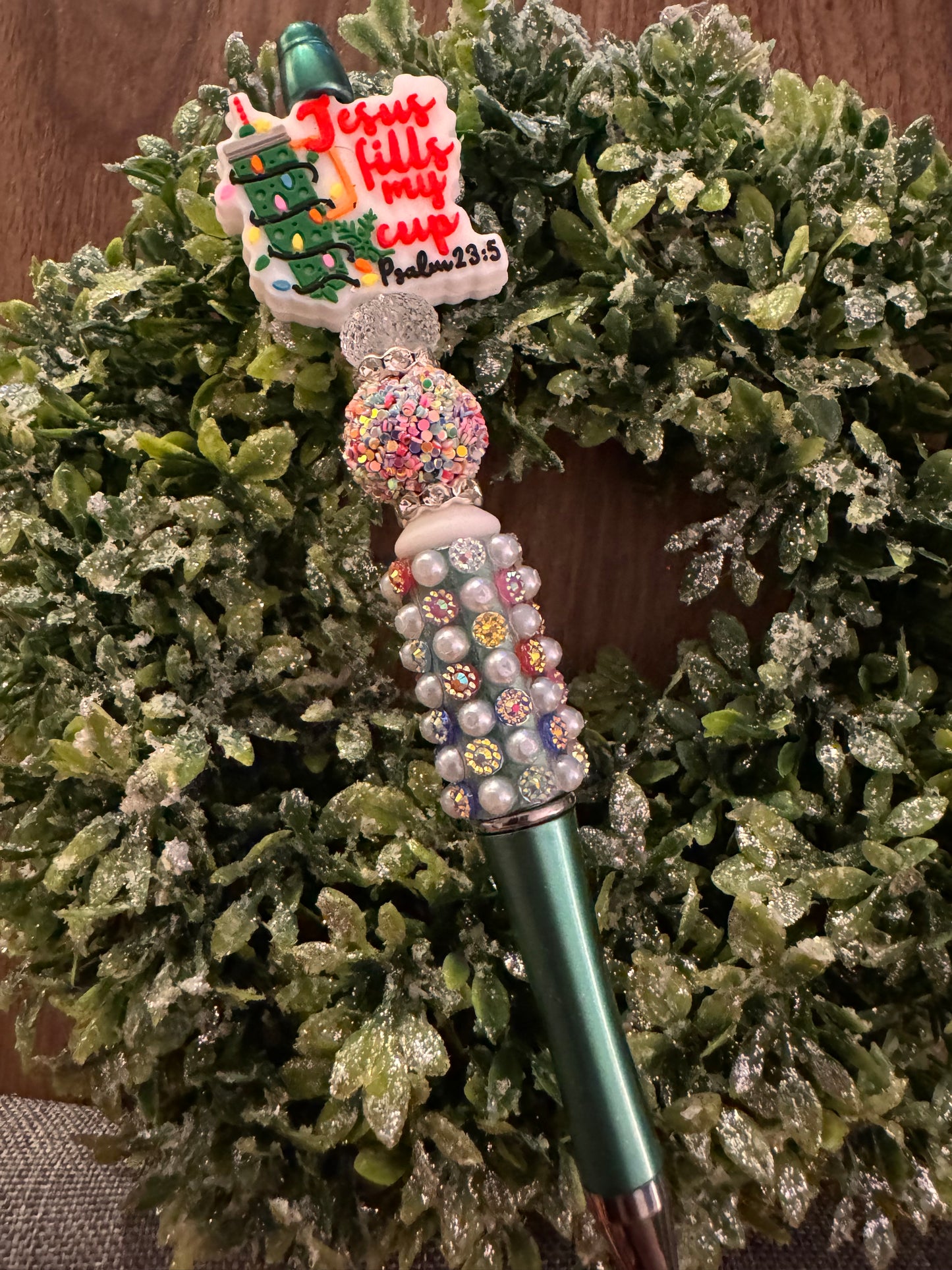 Holiday Jesus Fills My Cup Pen