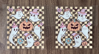 Checkered Halloween Decal Sheet