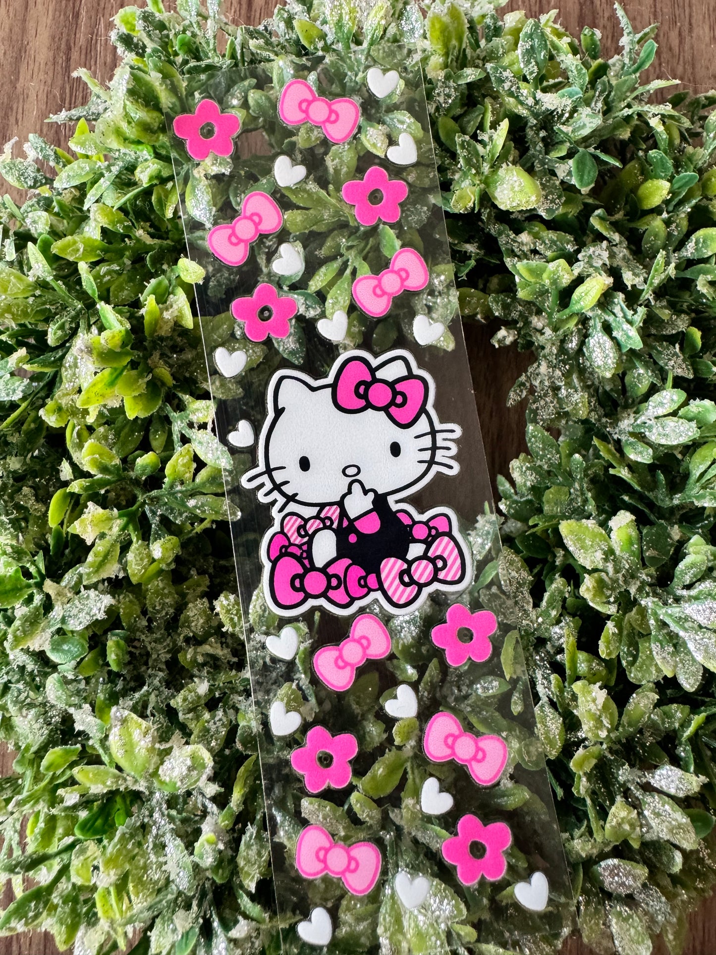 Sassy Pink Kitty Pen Wrap