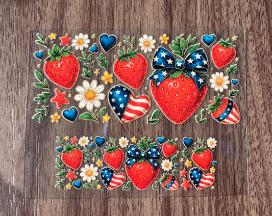 Berries & Hearts Mini Wrap