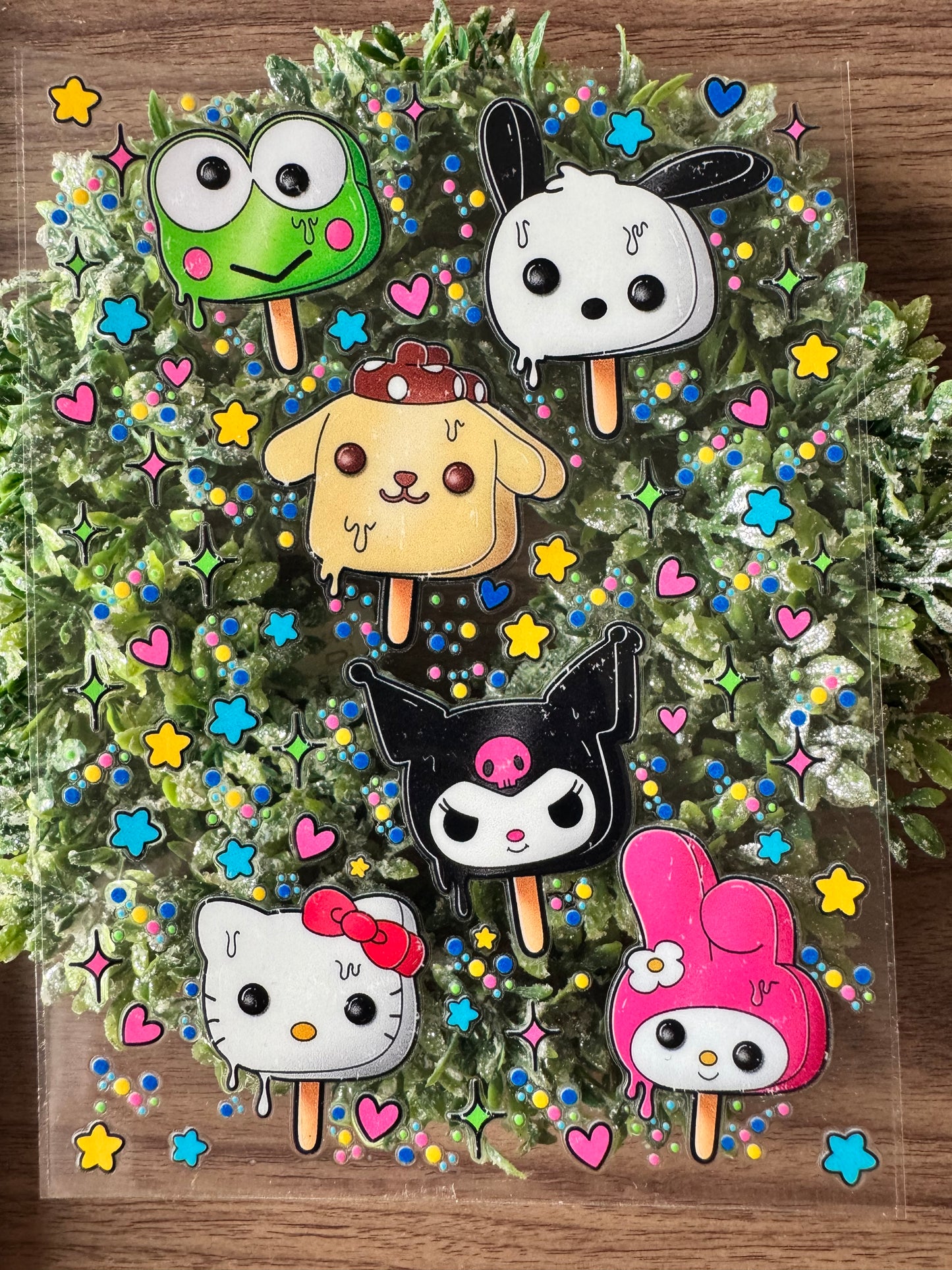 Kawaii Popsicles Notebook Wrap (Small)