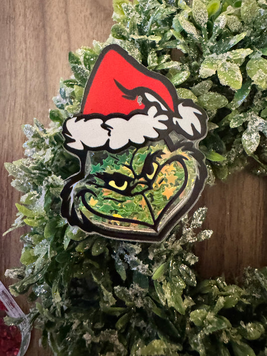 Grinch Acrylic Shaker